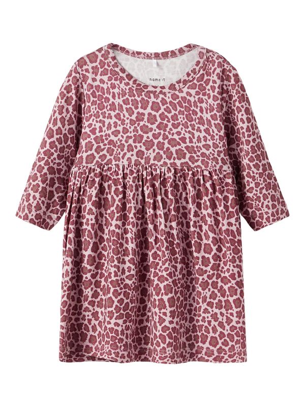 NAME IT NAME IT Рокля 'Krine'  бледоморав / бледорозово / червено-виолетово