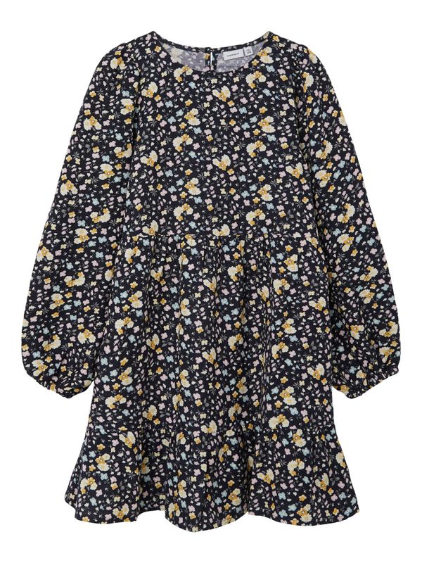 NAME IT NAME IT Рокля  синьо / сиво / бледорозово / черно / бяло