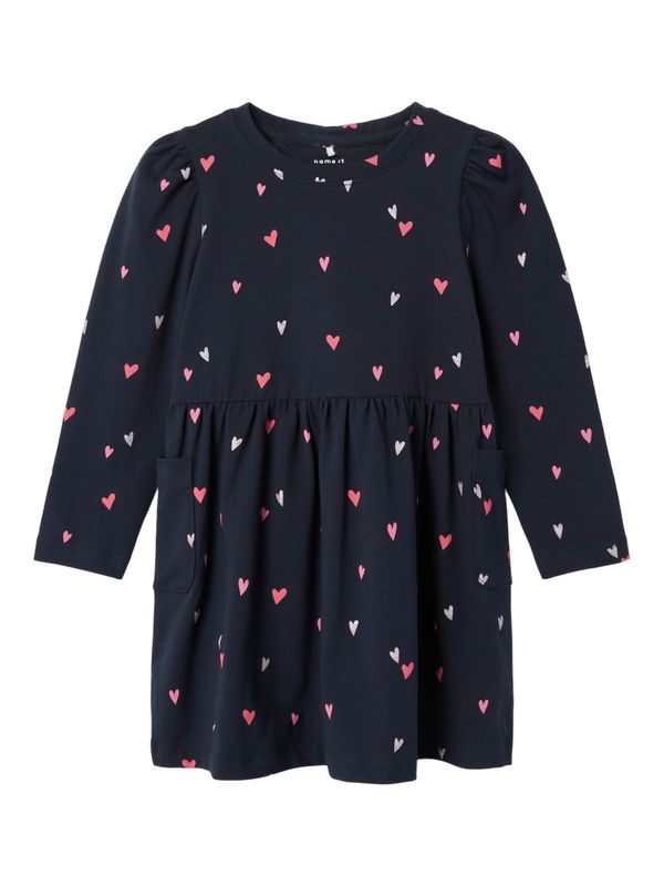 NAME IT NAME IT Рокля 'TAHIA'  нейви синьо / светлорозово / бяло