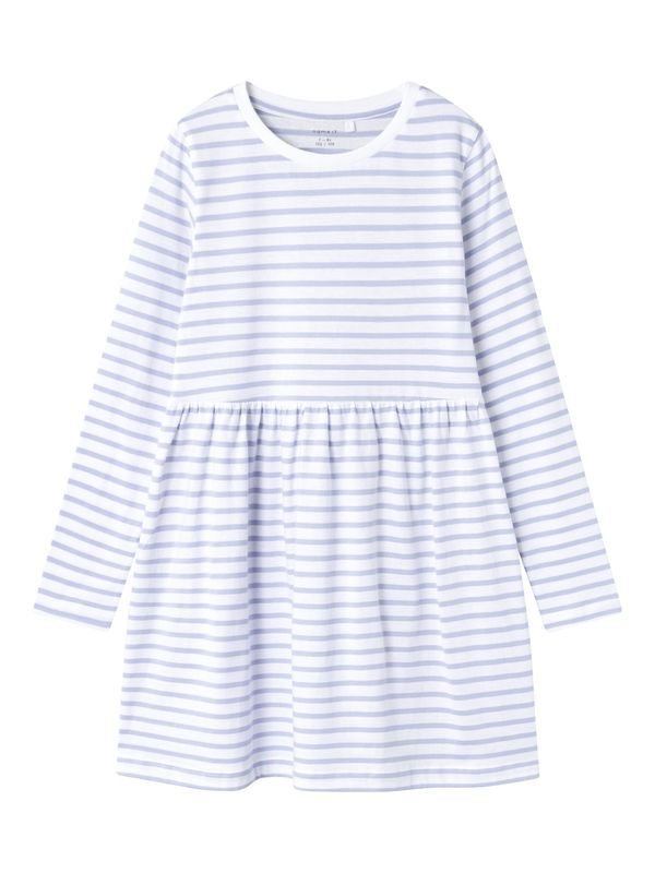 NAME IT NAME IT Рокля 'TALLI'  лавандула / бяло