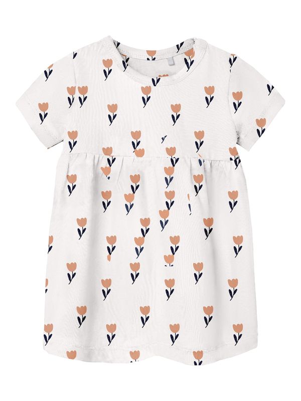 NAME IT NAME IT Рокля 'VANDORA'  кремаво / синьо / кафяво / черно