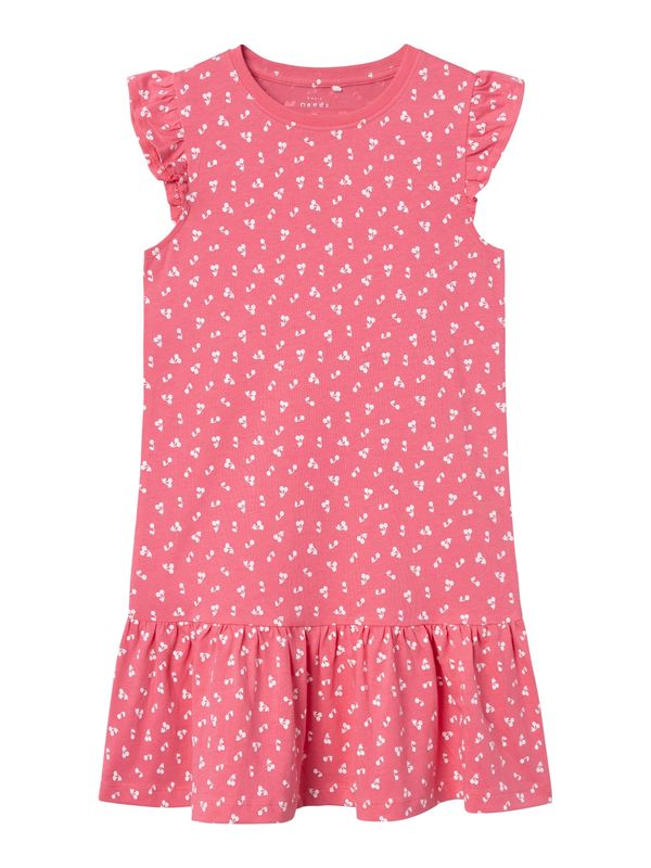 NAME IT NAME IT Рокля 'VIDA'  розово / мръсно бяло