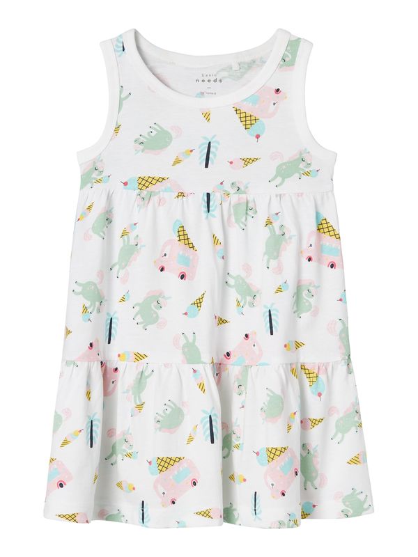 NAME IT NAME IT Рокля 'VIGGA SPENCER'  бяло