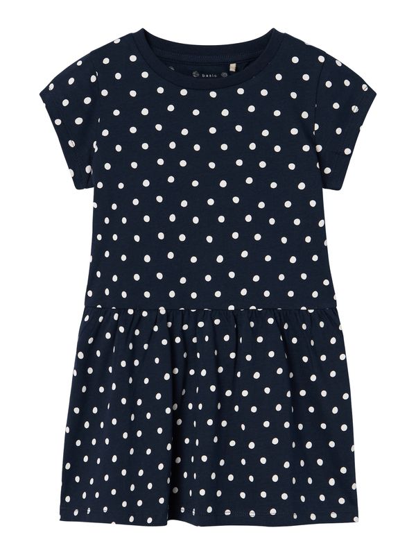 NAME IT NAME IT Рокля 'VILINSE'  сапфирено синьо / бяло