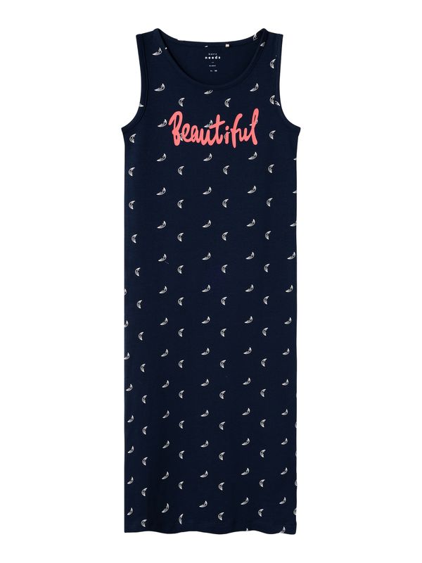 NAME IT NAME IT Рокля 'VIPPA'  морскосиньо / малина / бяло