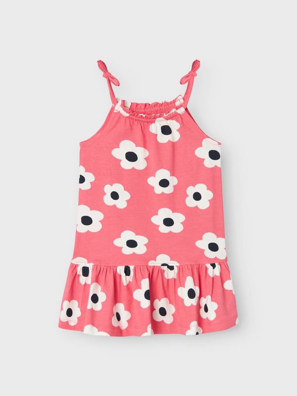 NAME IT NAME IT Рокля 'ZILLY'  малина / черно / бяло