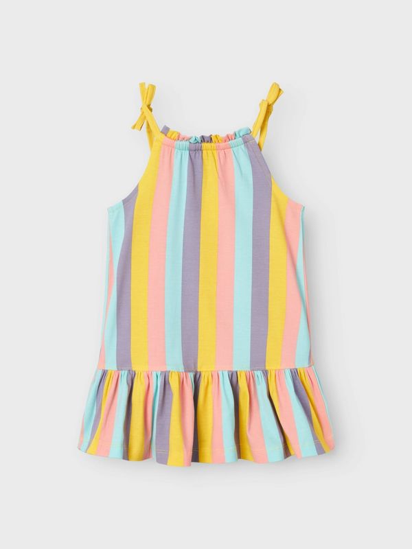 NAME IT NAME IT Рокля 'ZILLY'  тюркоазен / жълто / лилав / розово