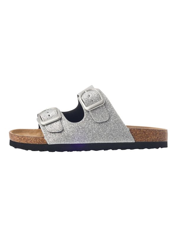 NAME IT NAME IT Сандали 'Flora'  сребърно