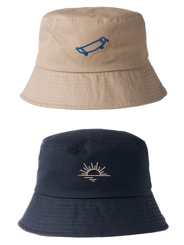 NAME IT NAME IT Шапка с периферия  бежово / синьо / тъмносиньо