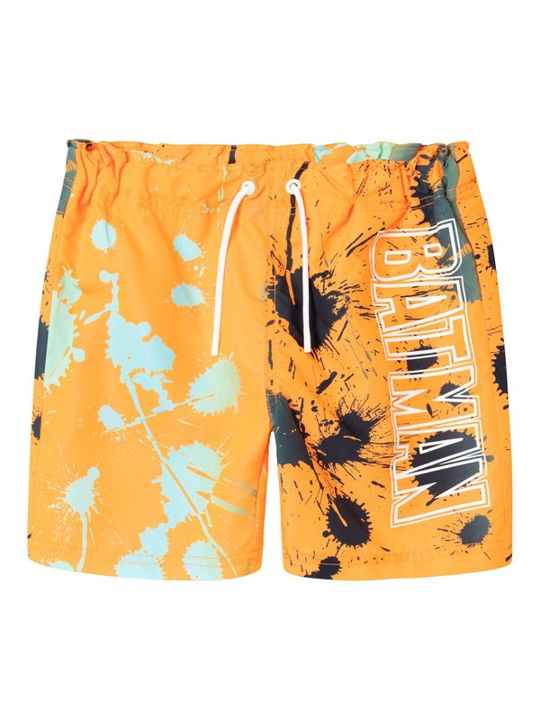 NAME IT NAME IT Шорти за плуване 'MCGUIRE BATMAN'  мента / светлооранжево / черно / бяло