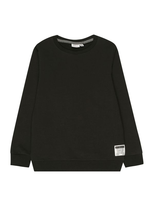 NAME IT NAME IT Суичър 'Honk'  черно / бяло