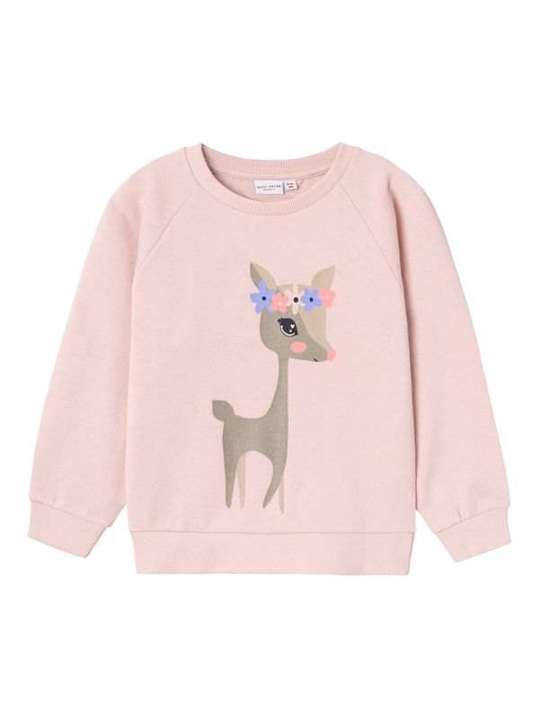 NAME IT NAME IT Суичър 'VENUS'  светлосиньо / сиво-бежово / бледорозово / пепел от рози