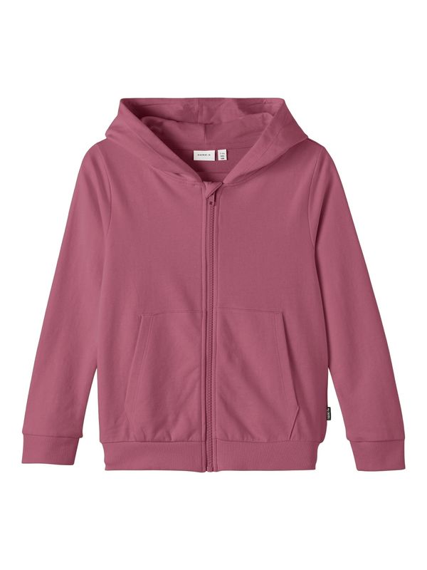 NAME IT NAME IT Суичъри с качулка  червено-виолетово