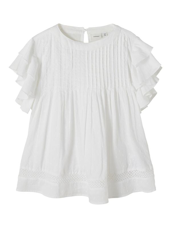 NAME IT NAME IT Тениска 'Faride'  бяло