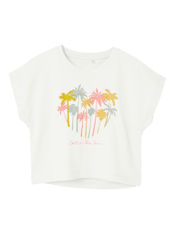 NAME IT NAME IT Тениска 'HARIKKE'  бяло