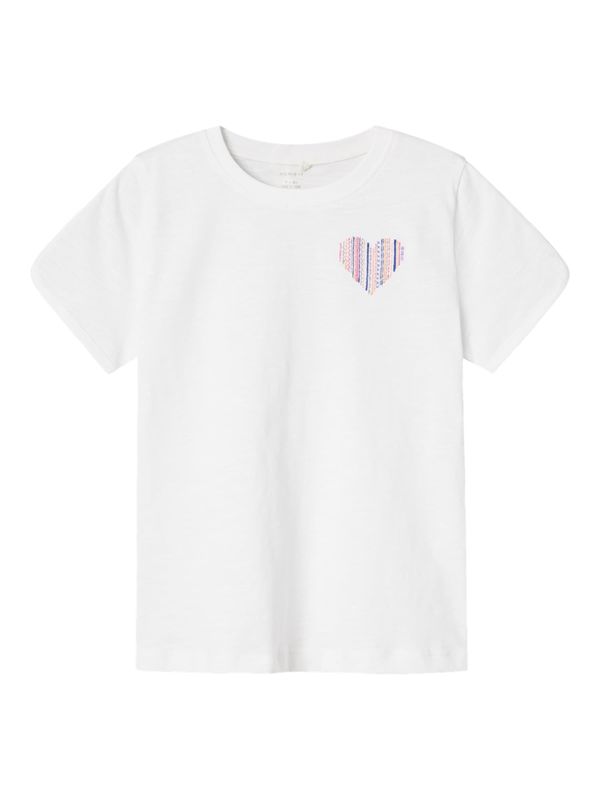 NAME IT NAME IT Тениска 'HILUNE'  синьо / златистожълто / светлорозово / бяло