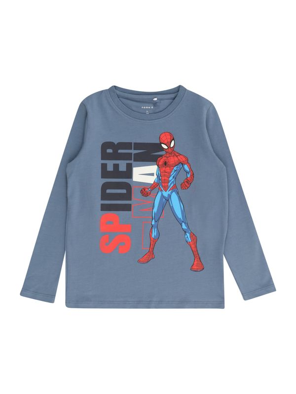 NAME IT NAME IT Тениска 'Jany'  тюркоазен / гълъбово синьо / огнено червено / бяло