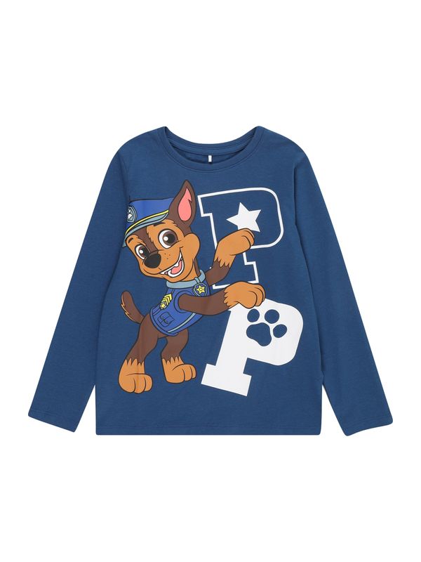 NAME IT NAME IT Тениска 'Julian'  синьо / пъстро