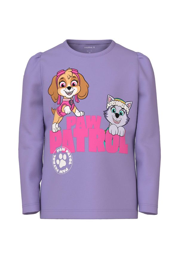 NAME IT NAME IT Тениска 'Jumina'  светлолилаво / пъстро