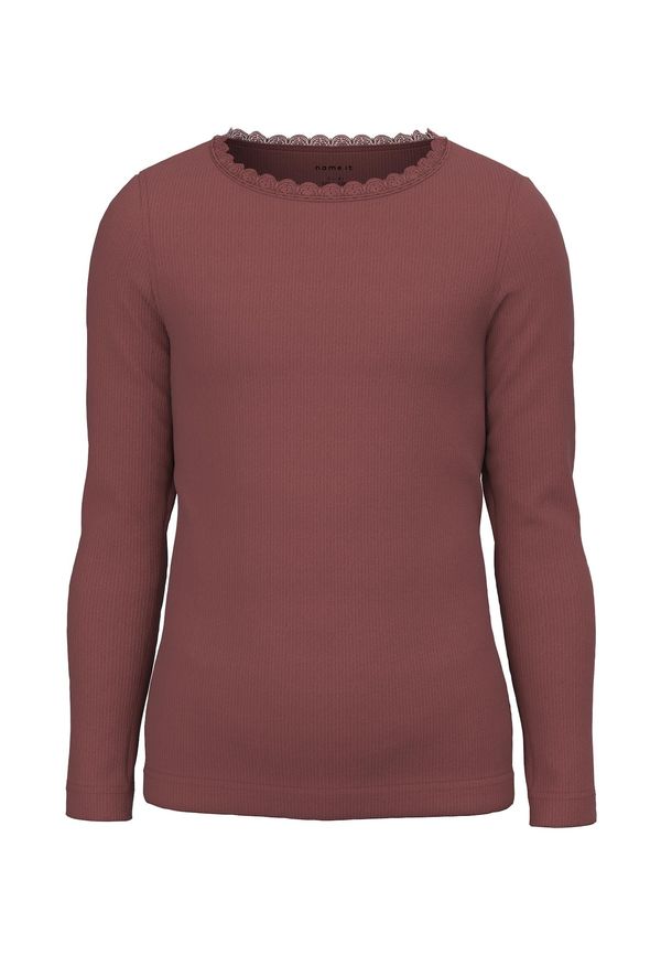 NAME IT NAME IT Тениска 'Kab'  бордо