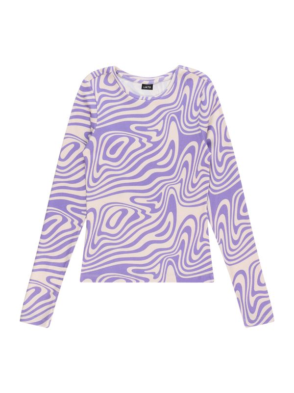 NAME IT NAME IT Тениска 'Tudida'  светлолилаво / бяло