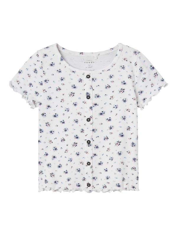 NAME IT NAME IT Тениска 'VEMIA'  синьо / зелено / розово / бяло