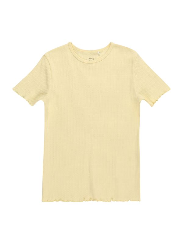 NAME IT NAME IT Тениска 'VIBSE'  светложълто