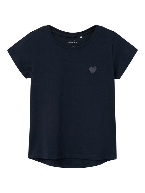 NAME IT NAME IT Тениска 'VIOLINE'  сапфирено синьо