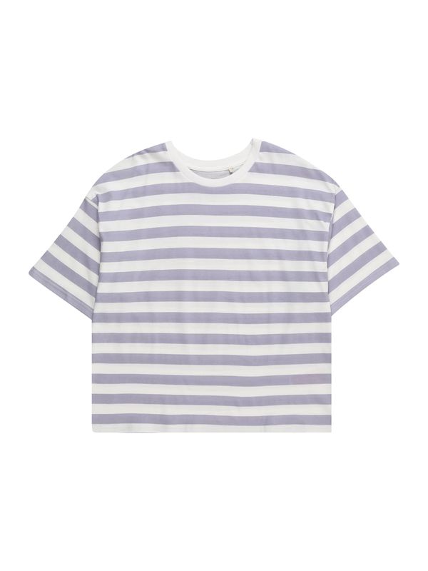 NAME IT NAME IT Тениска 'VITANNI'  виолетов / бяло