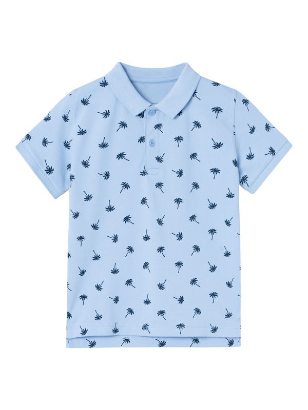 NAME IT NAME IT Тениска 'Volo'  нейви синьо / светлосиньо