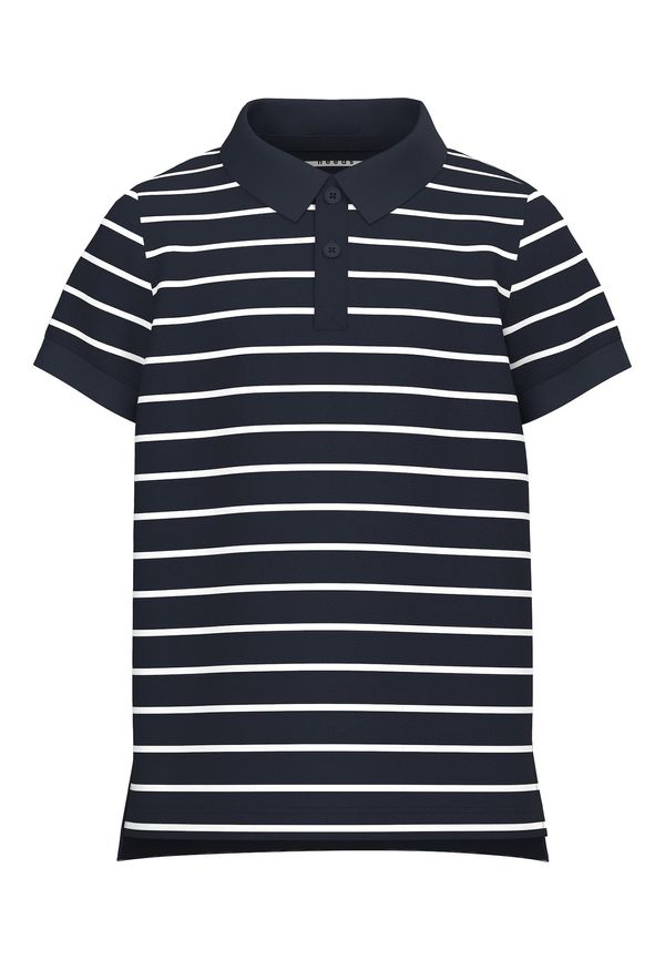 NAME IT NAME IT Тениска 'Volo'  тъмносиньо / бяло