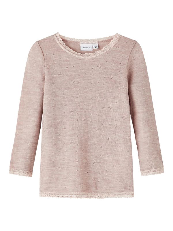 NAME IT NAME IT Тениска 'WANG'  светлокафяво