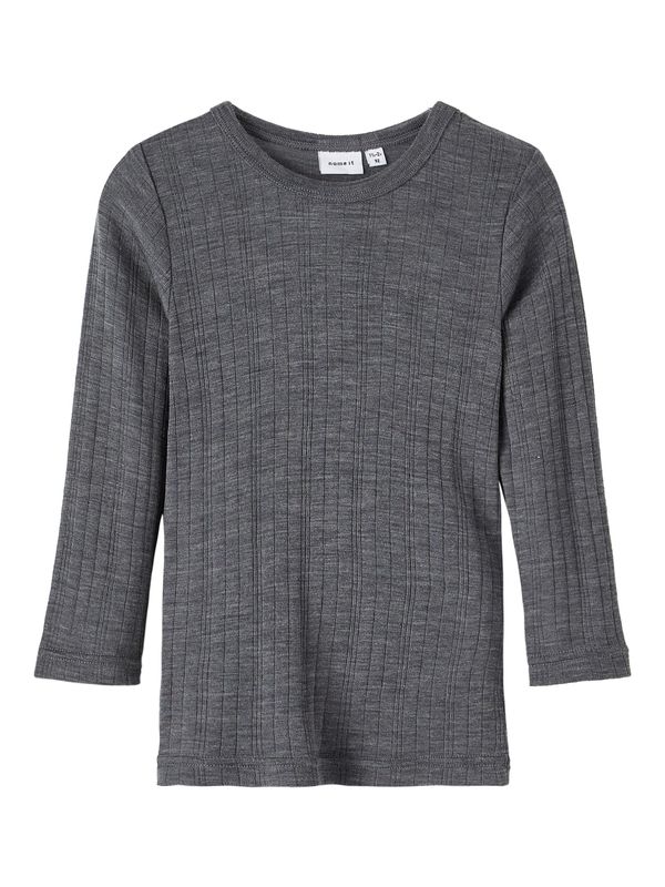 NAME IT NAME IT Тениска 'Wang'  тъмносиво