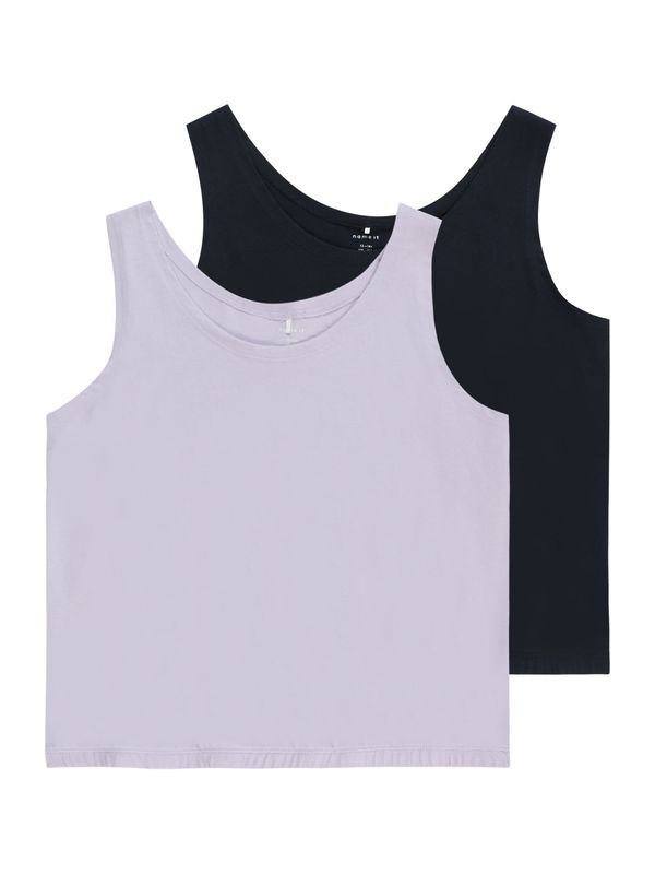 NAME IT NAME IT Топ 'DANIELA'  сапфирено синьо / светлолилаво