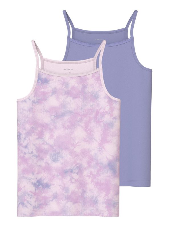 NAME IT NAME IT Топ  светлолилаво / тъмнорозово / бяло