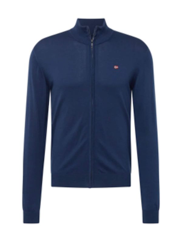 NAPAPIJRI NAPAPIJRI Плетена жилетка 'DECATUR'  морскосиньо / червено / бяло