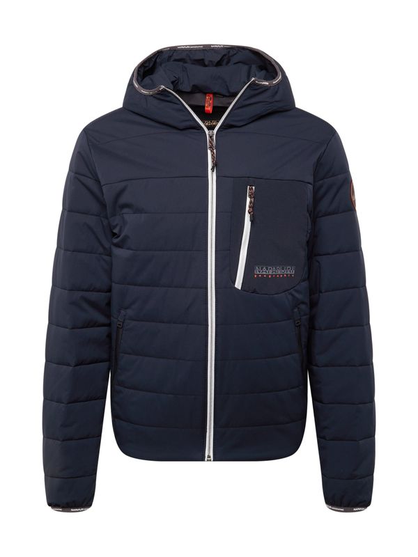 NAPAPIJRI NAPAPIJRI Преходно яке 'HURON'  сиво / оранжево / черно