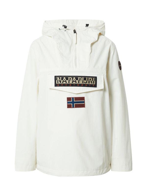 NAPAPIJRI NAPAPIJRI Преходно яке 'RAINFOREST'  нейви синьо / оранжево / пастелно червено / черно / бяло