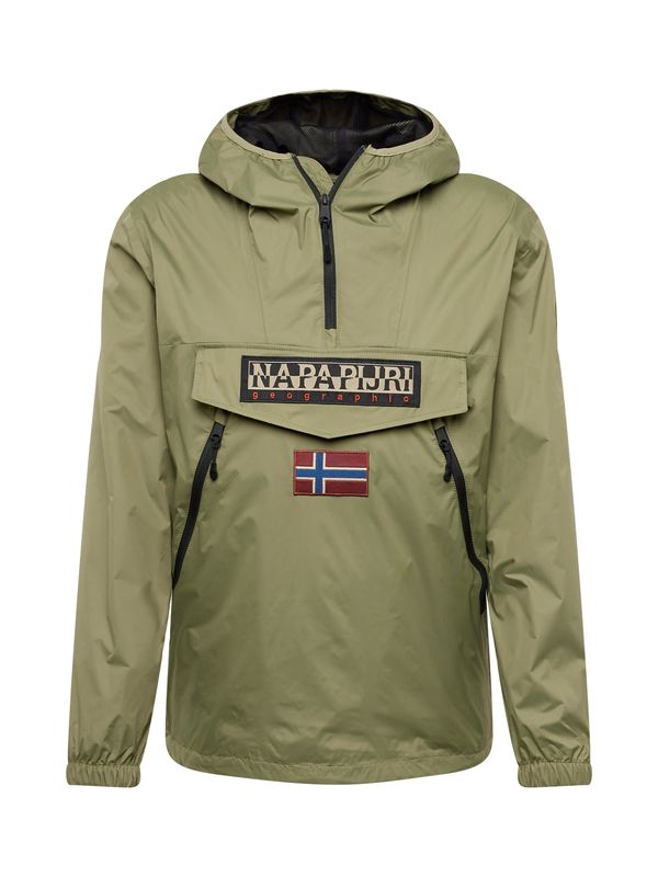 NAPAPIJRI NAPAPIJRI Преходно яке 'RAINFOREST'  синьо / маслина / карминено червено / черно