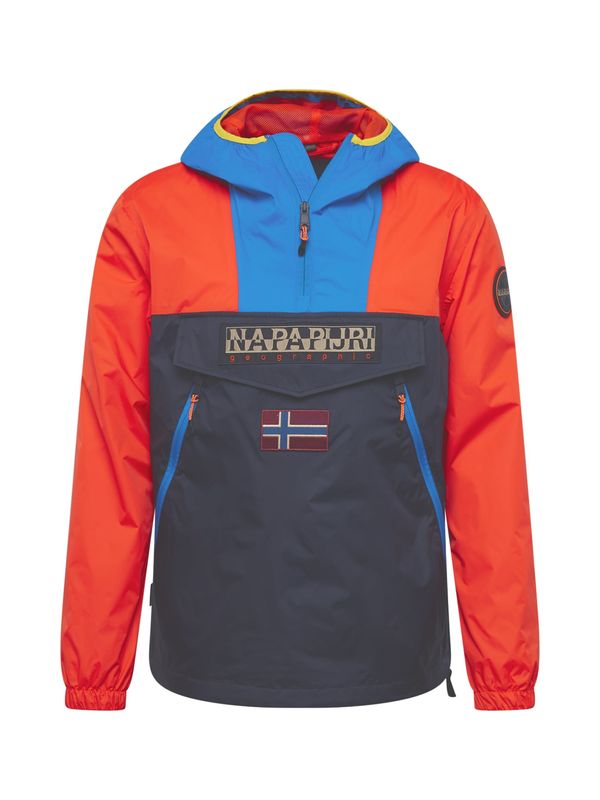NAPAPIJRI NAPAPIJRI Преходно яке 'RAINFOREST'  светлосиньо / жълто / оранжево / черно