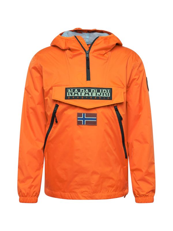 NAPAPIJRI NAPAPIJRI Преходно яке 'RAINFOREST'  светлозелено / оранжево / бургундово червено / черно