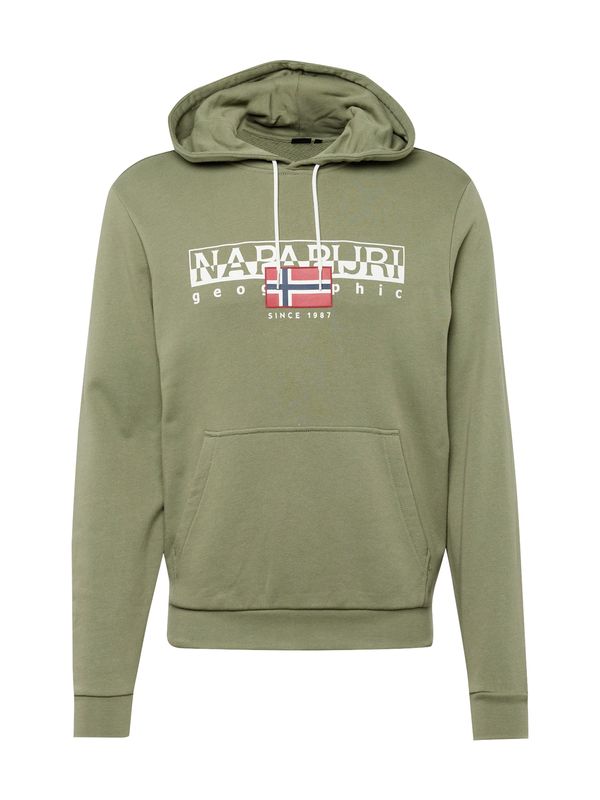 NAPAPIJRI NAPAPIJRI Суичър 'AYLMER'  нейви синьо / маслина / светлочервено / бяло