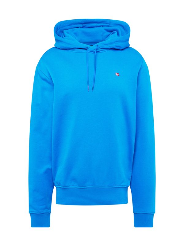 NAPAPIJRI NAPAPIJRI Суичър 'BALIS'  лазурно синьо / тъмночервено / бяло