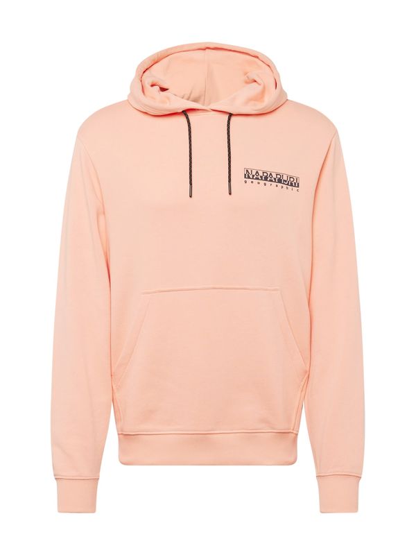 NAPAPIJRI NAPAPIJRI Суичър 'BOYD'  оранжево / розе / черно / бяло