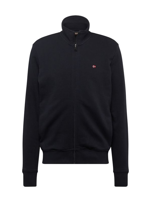 NAPAPIJRI NAPAPIJRI Суичъри с качулка 'BALIS'  нейви синьо / червено / черно / мръсно бяло