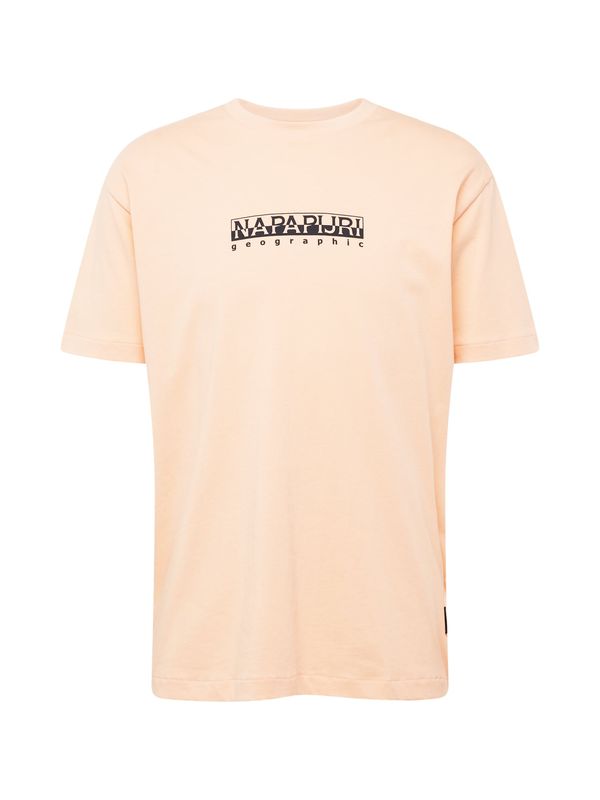 NAPAPIJRI NAPAPIJRI Тениска  бледорозово / черно