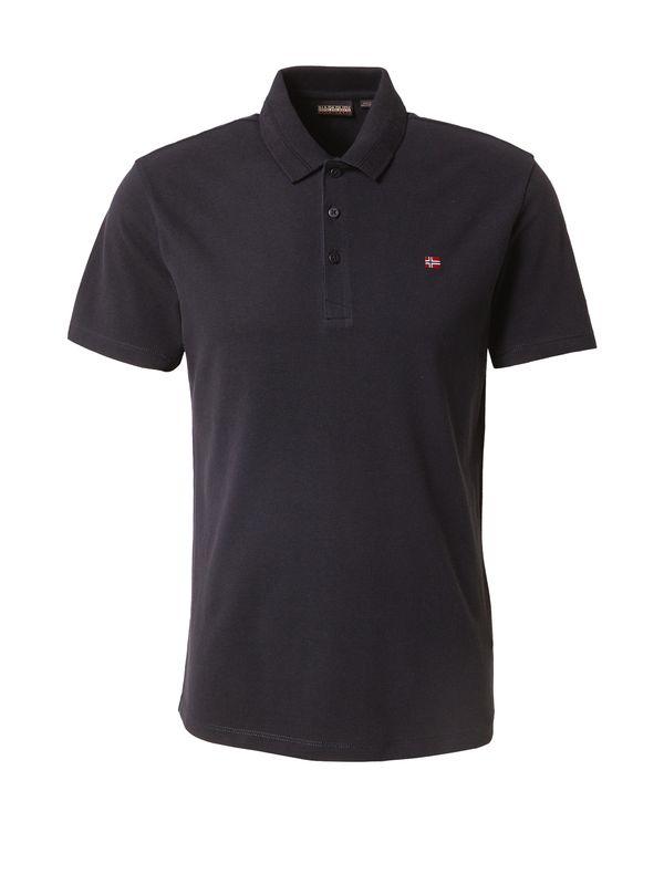 NAPAPIJRI NAPAPIJRI Тениска 'EALIS'  тъмночервено / черно / бяло