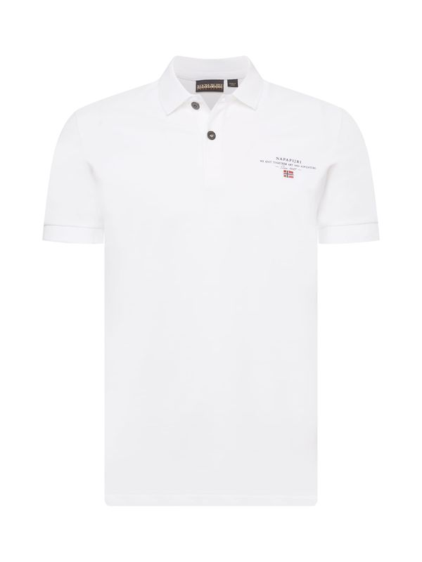 NAPAPIJRI NAPAPIJRI Тениска 'ELBAS'  синьо / червено / черно / бяло