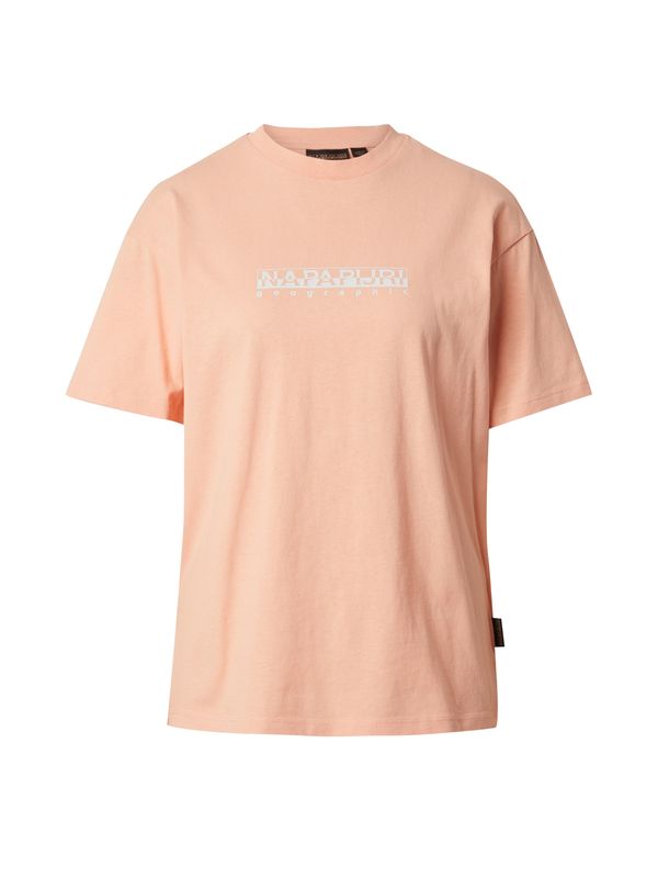 NAPAPIJRI NAPAPIJRI Тениска  кайсия / бяло