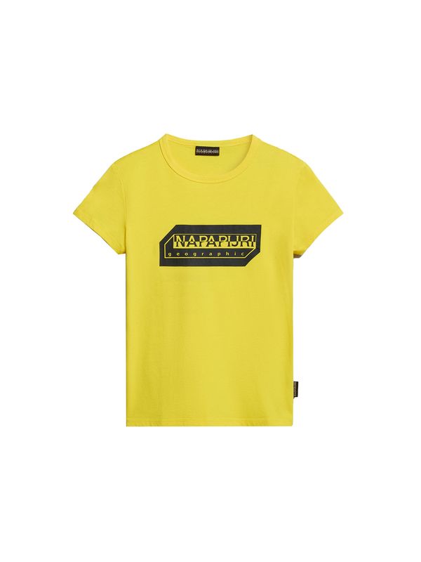 NAPAPIJRI NAPAPIJRI Тениска 'KITIK'  жълто / черно